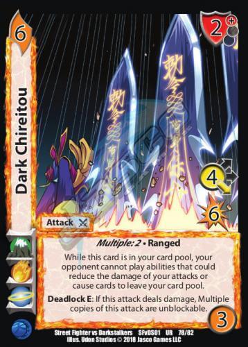 UFS Street Fighter vs. Darkstalkers CCG: Booster