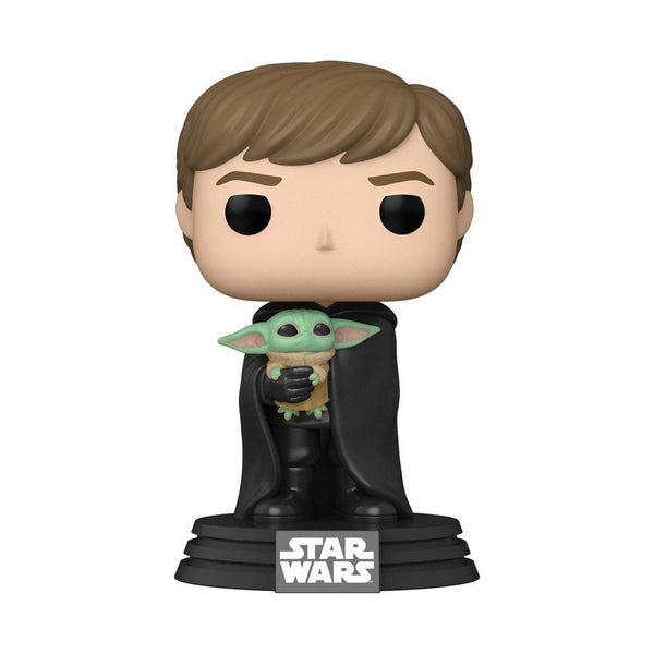 Funko POP! Star Wars The Mandalorian: Luke Skywalker with Grogu
