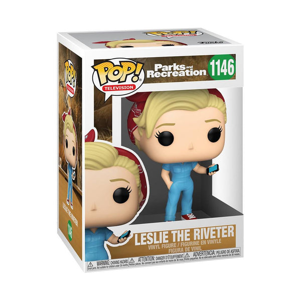 Funko POP! TV: Parks and Rec Leslie the Riveter