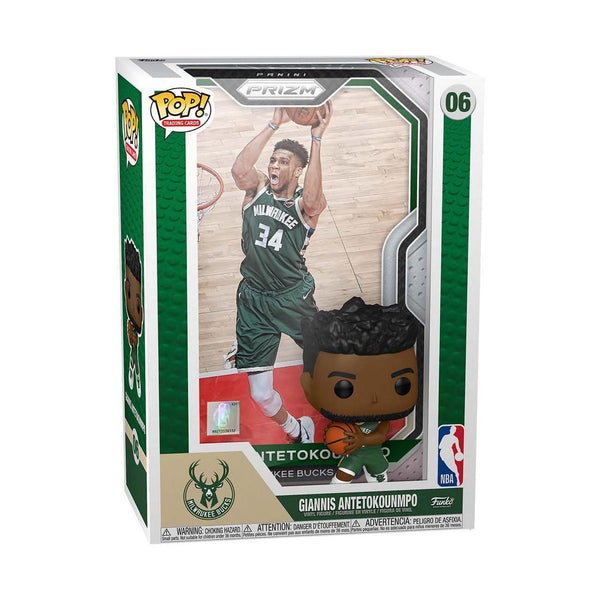 Funko POP! Trading Card: NBA Milwaukee Bucks Giannis Antetokounmpo #06
