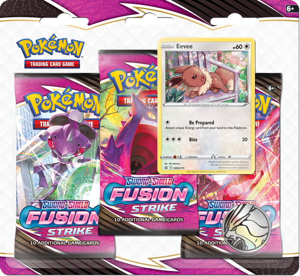 Pokémon TCG: Sword & Shield — Fusion Strike 3 Pack Blister