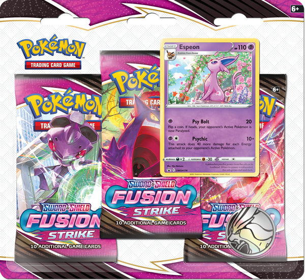 Pokémon TCG: Sword & Shield — Fusion Strike 3 Pack Blister