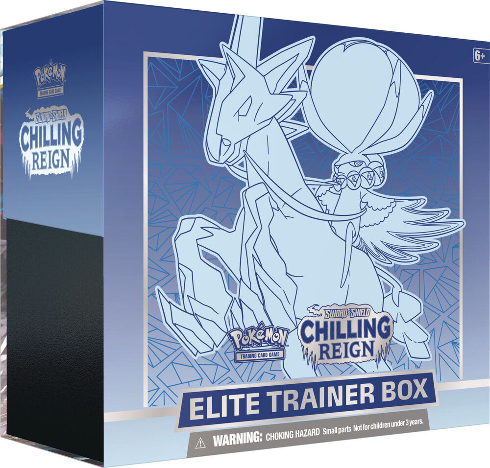 DAMAGED: Pokémon Chilling Reign Elite Trainer Box – Rocket Collectibles