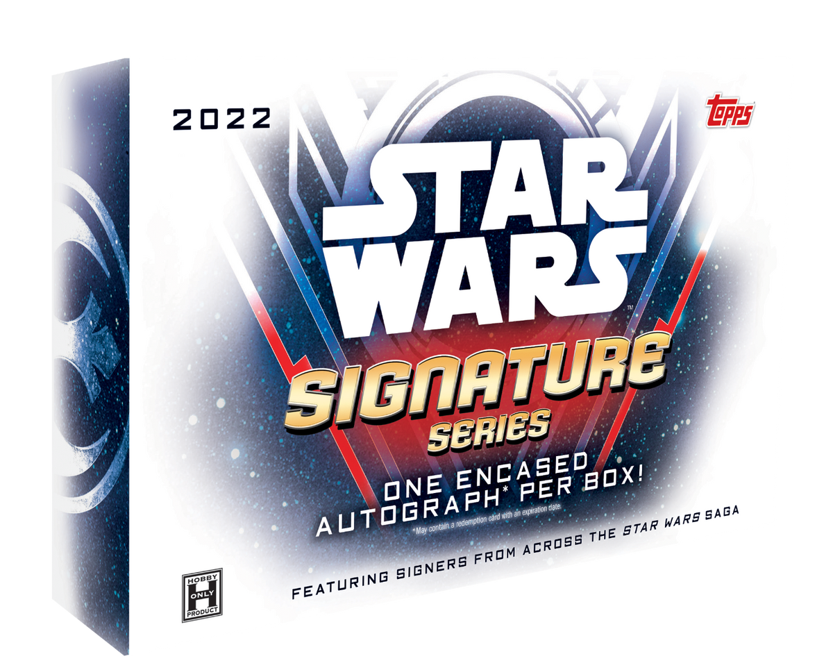 2022 Topps Star Wars Signature Series Box