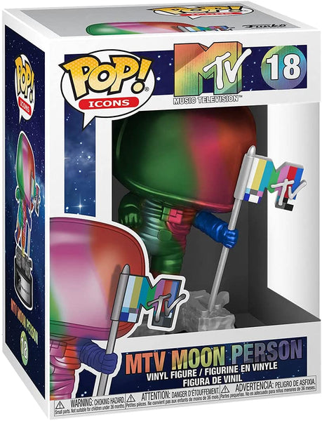Funko POP! MOON PERSON (METALLIC RAINBOW) - MTV