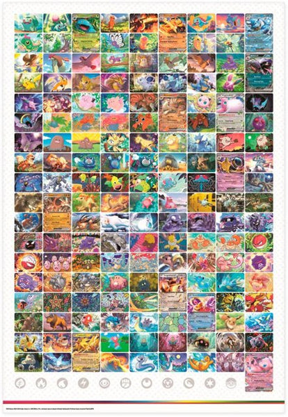 Pokémon Trading Card Game: Scarlet and Violet 151 Poster Collection