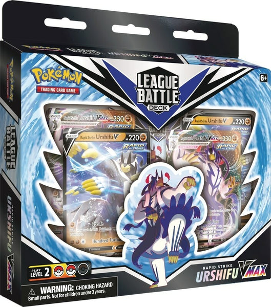 POKEMON: RAPID STRIKE URSHIFU & SINGLE STRIKE URSHIFU VMAX - LEAGUE BATTLE DECK