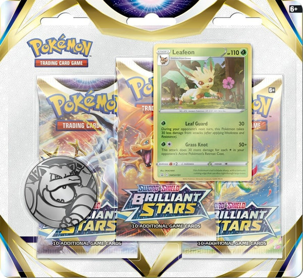 Pokemon: Brilliant Stars - Three Pack Booster Pack