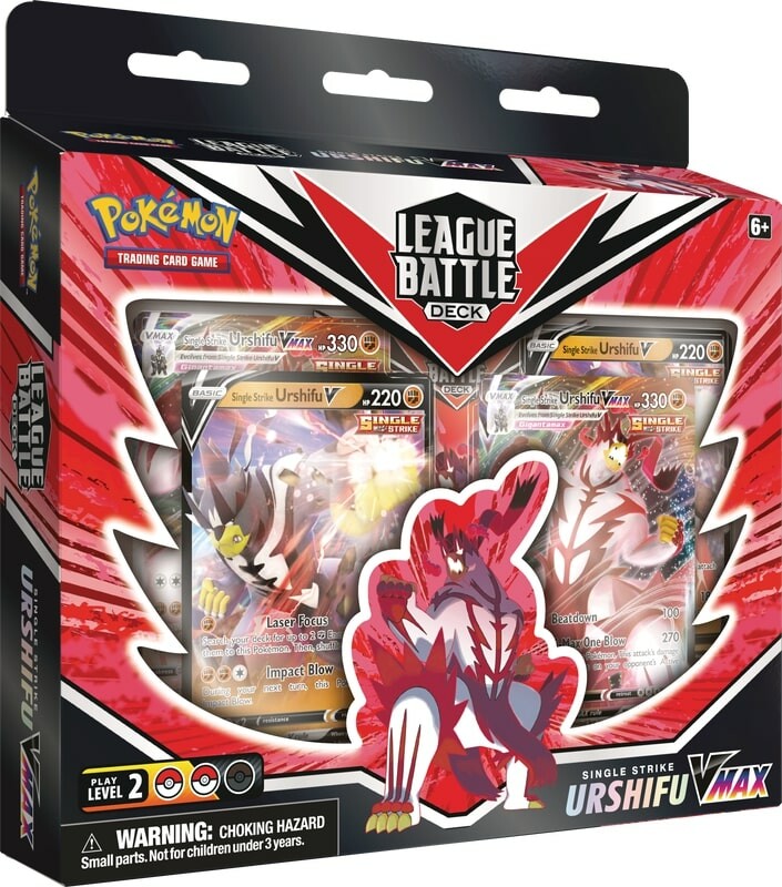 POKEMON: RAPID STRIKE URSHIFU & SINGLE STRIKE URSHIFU VMAX - LEAGUE BATTLE DECK