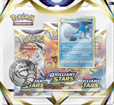 Pokemon: Brilliant Stars - Three Pack Booster Pack