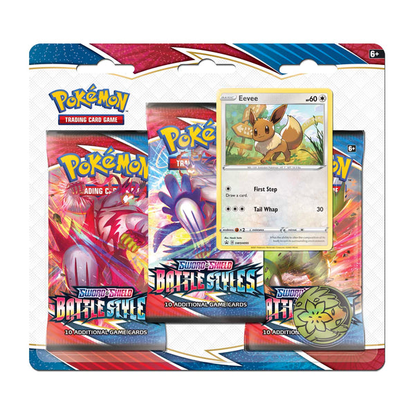 Pokemon: Sword & Shield - Battle Styles Three-Booster Blister Pack