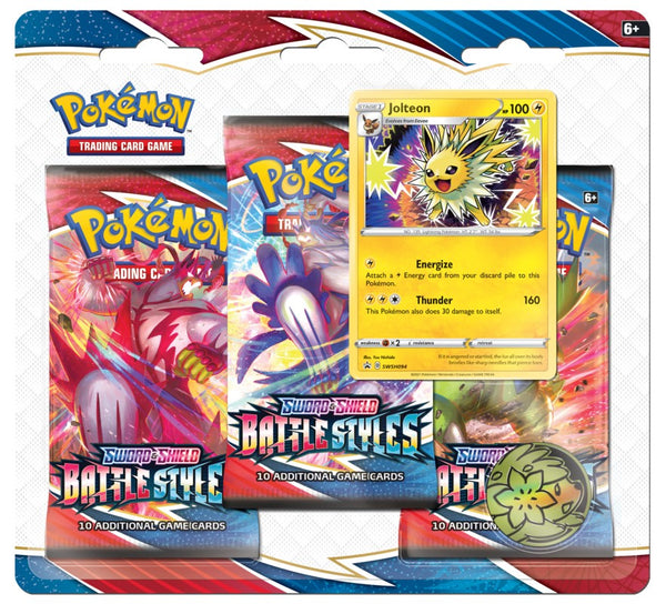 Pokemon: Sword & Shield - Battle Styles Three-Booster Blister Pack