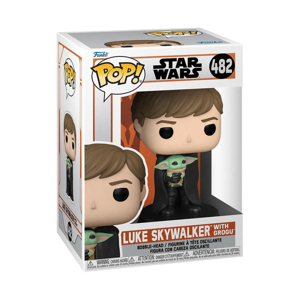 Funko POP! Star Wars The Mandalorian: Luke Skywalker with Grogu