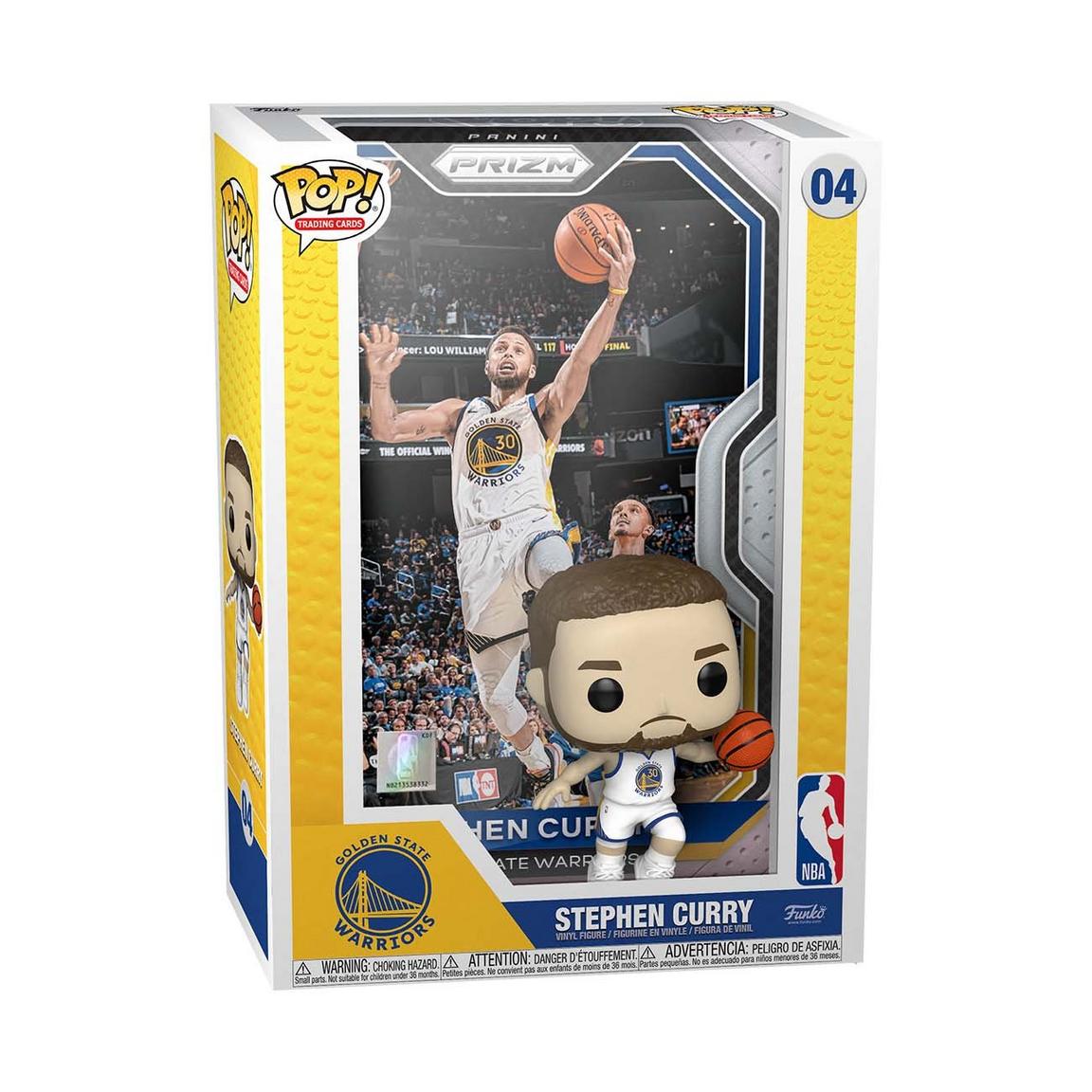 Funko POP! Trading Card: NBA Golden State Warriors Stephen Curry