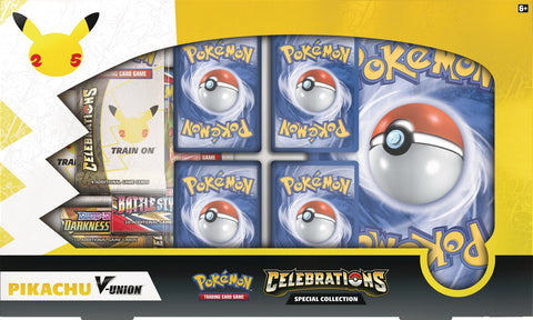 Pokemon: Celebrations Pikachu V-Union Special Collection