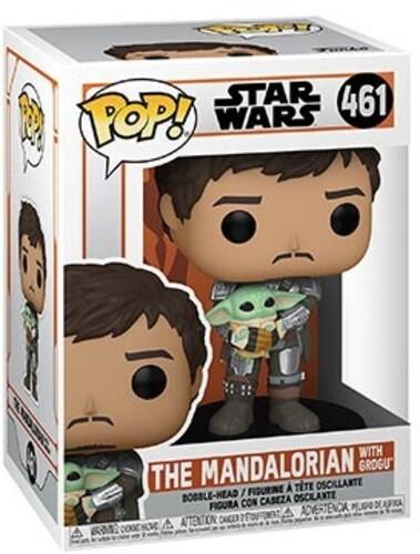 Funko POP! Star Wars: The Mandalorian Unmasked with The Child