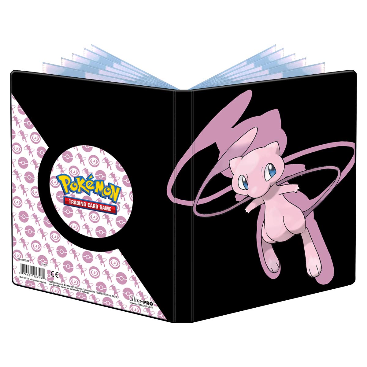 Ultra Pro Portfolio 4 Pocket Pokemon Mew