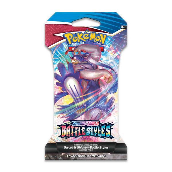 Pokémon TCG: Sword & Shield-Battle Styles Sleeved Booster Pack (10 Cards)