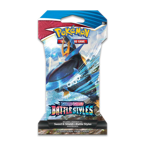 Pokémon TCG: Sword & Shield-Battle Styles Sleeved Booster Pack (10 Cards)