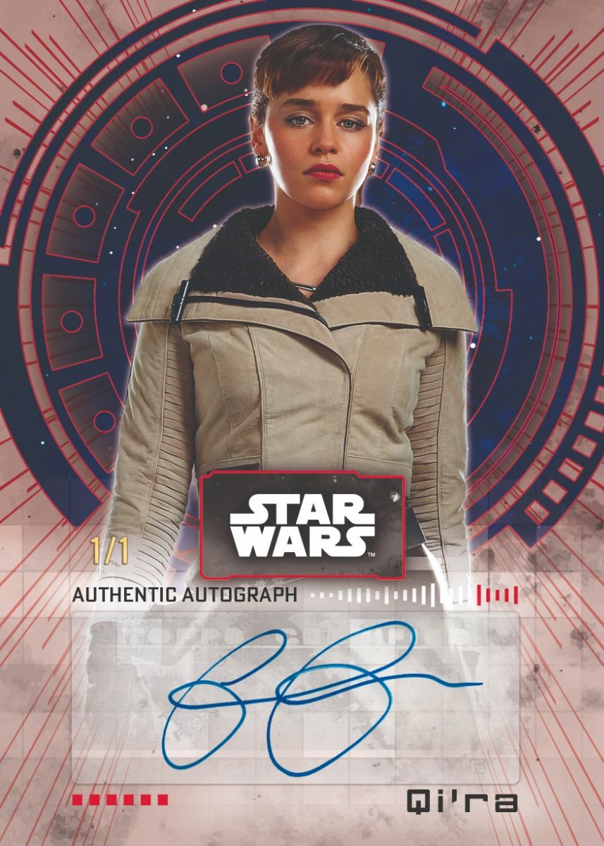 2022 Topps Star Wars Signature Series The Armorer hot Auto