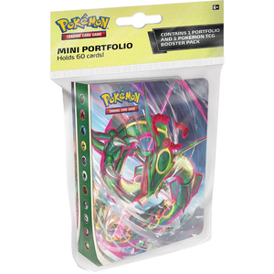 pokemon mini binder with cards GEM PACK HOLO BINDERS collectible portfolio Pokemon: Evolving Skies Mini Binder