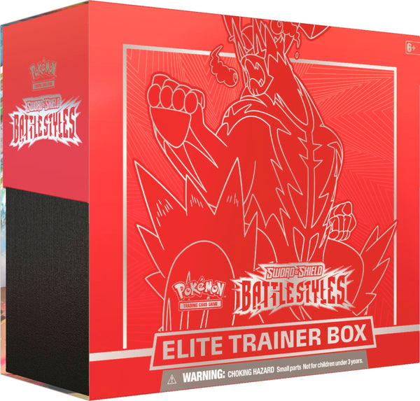 DAMAGED: Pokémon: Sword & Shield - Battle Styles Elite Trainer Box