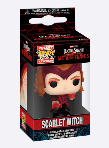 Rocket pop top keychain