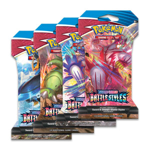 Pokémon TCG: Sword & Shield-Battle Styles Sleeved Booster Pack (10 Cards)